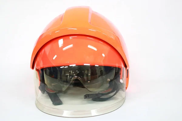 Helmet for firefighters, this helmet is very sophisticated, strong, cool design. This safety helmet is made of fire and heat resistant clothing, so it can protect the head.