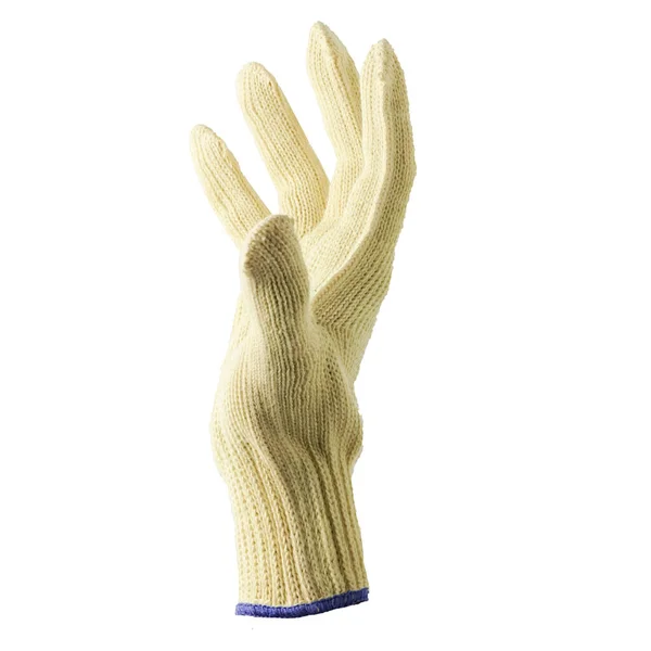 带有斑点的工作手套 可用作护手以防止摩擦 并使握力强 不易滑倒 — 图库照片