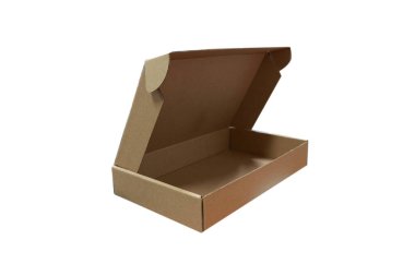 Brown box made of paper to make packing or wrapping gifts, usually shipping companies often use this box