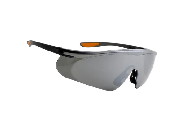 Ultraviolette Zwarte Lens Veiligheidsbril Beschermt Ogen Tegen Zon Stof — Stockfoto