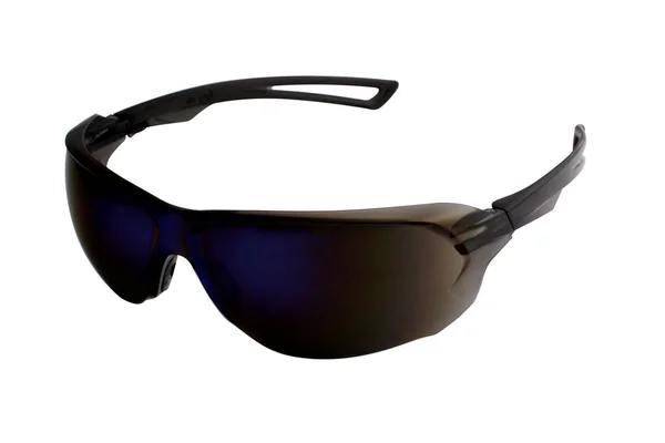 Ultra Violet Black Lens Safety Glasses Protect Eyes Sun Dust — Foto Stock