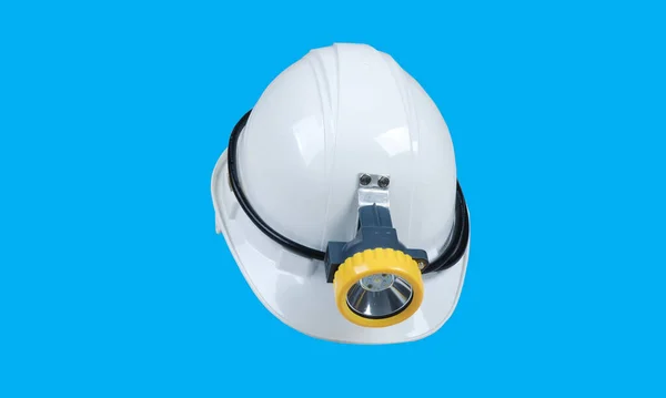 Lamps Helmets Miners Protect Provide Light – stockfoto