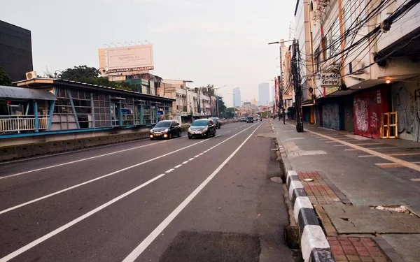 Foto Paseo Por Tarde Camino Casa Desde Trabajo — Foto de Stock