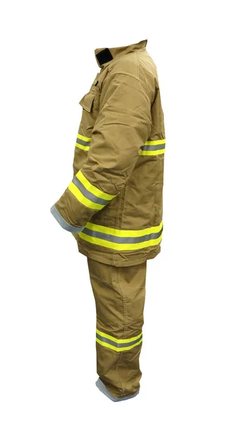 Фото Жаростойкой Огнеупорной Одежды Одежда Правило Носят Пожарные — стоковое фото
