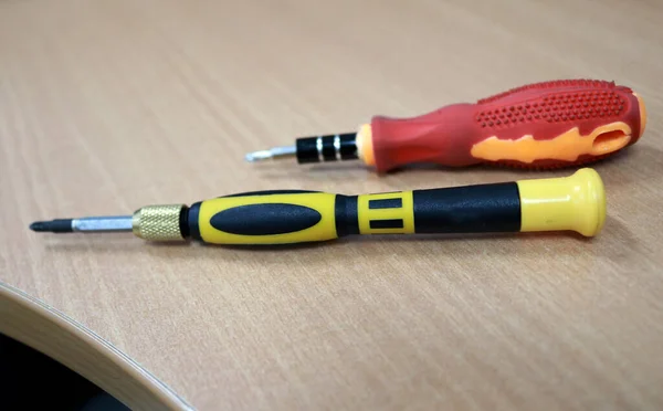 Photo of a screwdriver, a screwdriver is one of the tools used by repairmen or workers to repair or install things