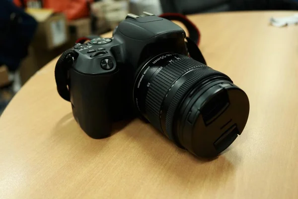 Dslr 카메라 디지털 카메라 Single Lens Refllex Digital Camera 카메라의 — 스톡 사진