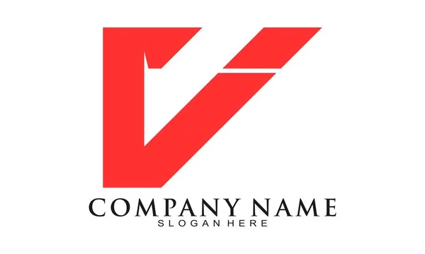 Alfabeto Ilustração Logotipo Vetor —  Vetores de Stock