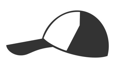 Sıradan şapka illüstrasyon vektör tasarımı