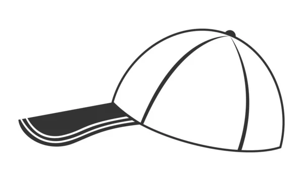 Design Vetor Ilustração Chapéu Simples — Vetor de Stock
