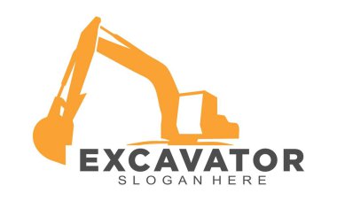 Modern kazıcı basit logo tasarımı