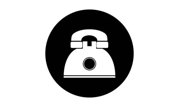 Casa Llamada Símbolo Del Teléfono Icono Logo — Archivo Imágenes Vectoriales