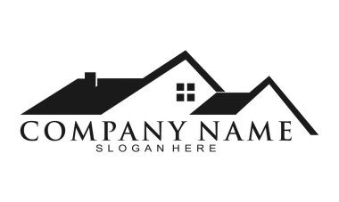 Özellik vektör logosu için ev çatısı