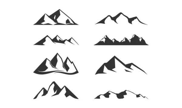 Montagne Illustration Vectorielle Design — Image vectorielle