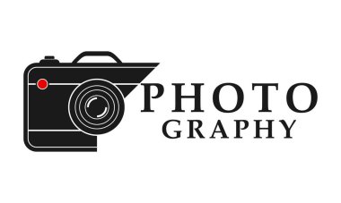 Lüks fotoğraf sembolü vektör logosu