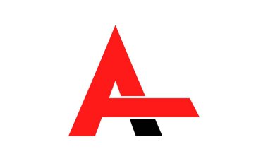 A harfi alfabe vektör logosu