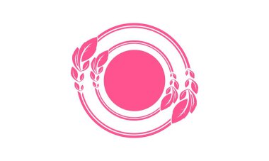 Güzel yaprak çerçeve tasarımı