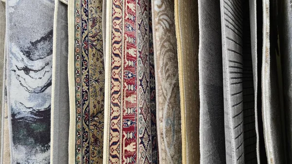 Asılı halı şeklinde soyut bir arkaplan.    