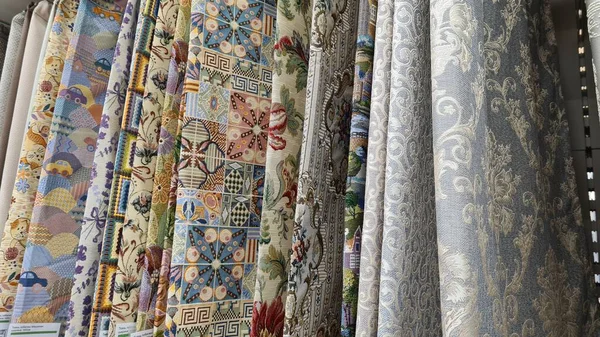 Asılı kumaş biçiminde soyut arkaplan. 