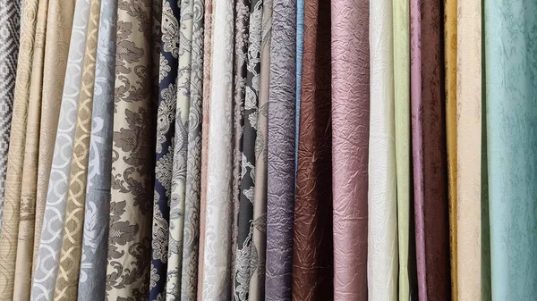 Asılı kumaş biçiminde soyut arkaplan. 