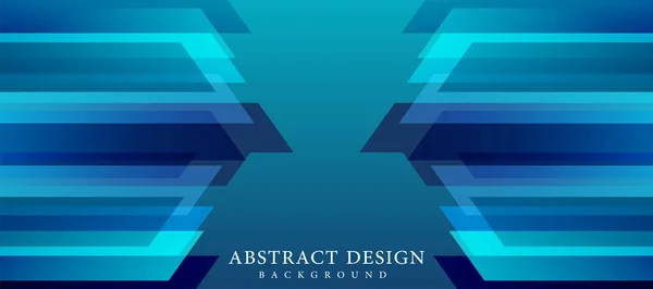 Fondo Azul Oscuro Abstracto Con Concepto Corporativo Moderno Con Patrón — Vector de stock