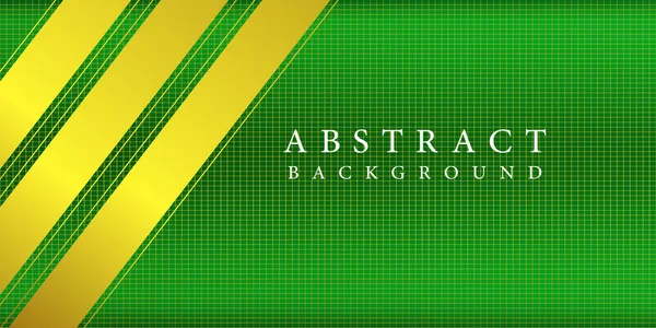 Green Abstract Background Geometric Shapes Gradient Color Presentation Design Modern — Vector de stock