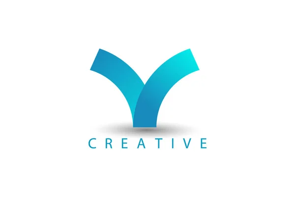 Initial Letter Logo Vector Design Template Letter Illustration Design — Vector de stock