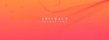 Sancak tasarım şablonu eğimli turuncu renktedir. Modern bir konsepte sahip sıvı bir tasarım.