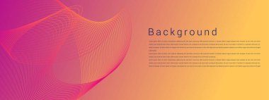 vektör arkaplan tasarımı parlak ve yumuşak turuncu renk gradyanı