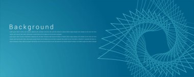 Soyut Mavi Kare Şekil yineleyen arka plan tasarımı parlak çizgileri olan zarif arkaplan. Modern kraliyet mavi arka planı