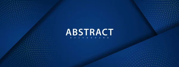 Hintergrund Blau Abstrakt Dunkle Musterlinie Geometrisch Deckungsgradienten Vektor — Stockvektor