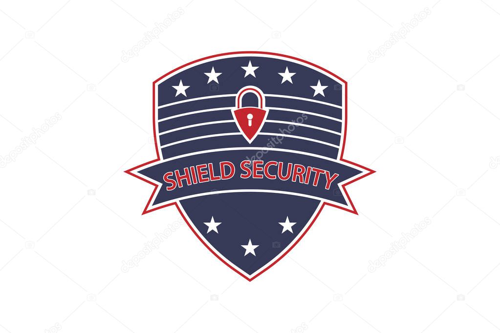 Security Shield Logo Design, Security Defense, cyber protection