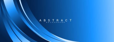 Çapraz açık mavi çizgili pankart tasarımı. Modern satırlar soyut sunum arkaplanı