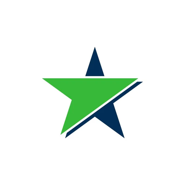 Значок Логотипу Зірки Шаблон Логотипу Сучасний — стоковий вектор