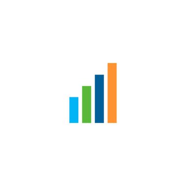Market Statistics Report template logo design