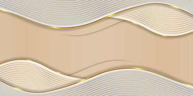 Abstract and gold lines luxury background. illustrations for designs.