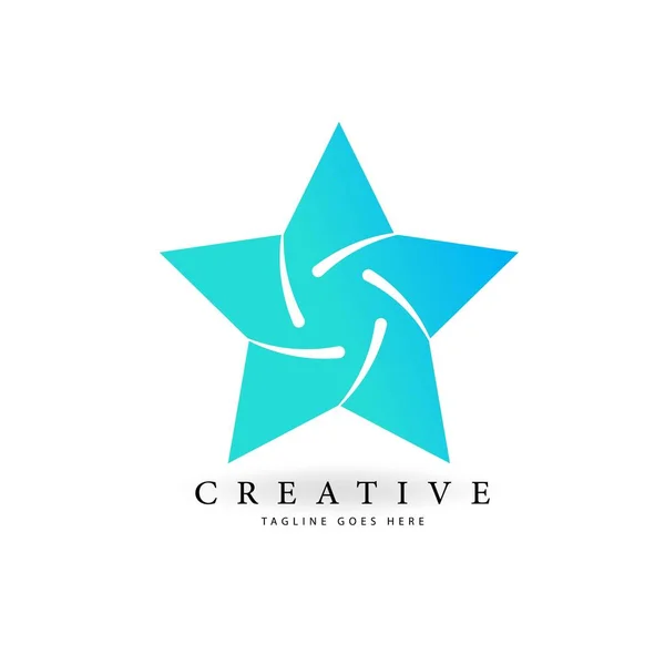 Star Logo Luxury Designs Template Elegant Star Logo Designs — Stockvektor