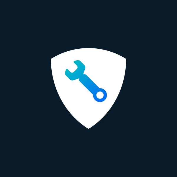 Shield Icon Lock Icon Abstract Security Vector Icon Illustration Isolated — Image vectorielle