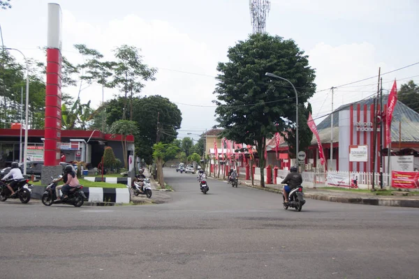 Kota Indonesia Banjarnegara — Stok Foto