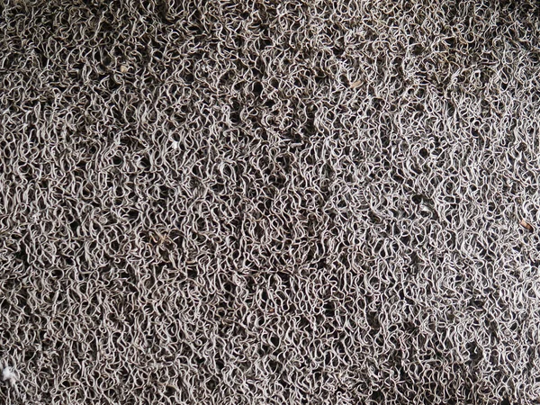 Textura Carpete Uma Parede Branca — Fotografia de Stock