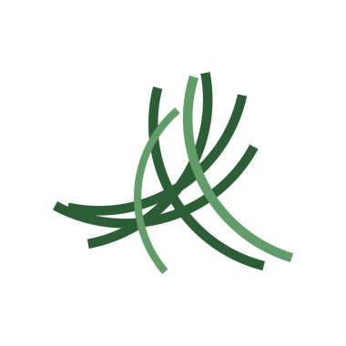 Yeşiller soğan baharatları yiyecek taşıyıcı nesne izole.