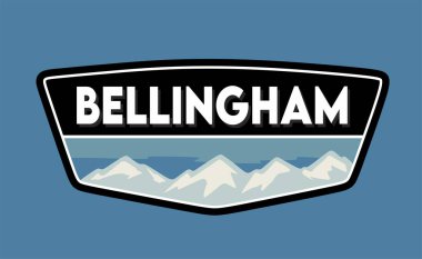 Karlı dağları gören Bellingham.