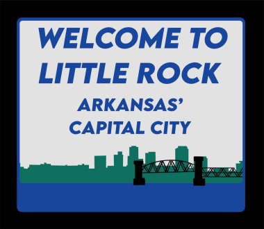 Little Rock Arkansas başkentine hoş geldiniz. 