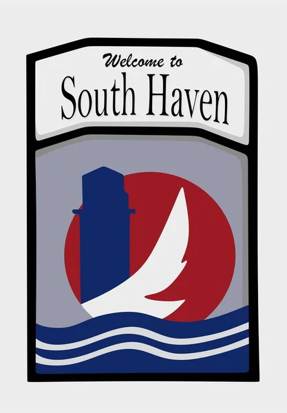 South Haven Michigan Best Quality — Stock Vector
