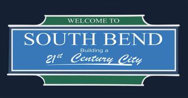 South Bend Indiana 'ya hoş geldiniz.