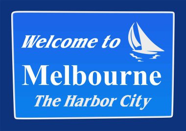 Melbourne Florida 'ya hoş geldiniz. 