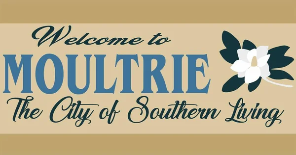 Moultrie Georgia Best Quality — Vector de stock