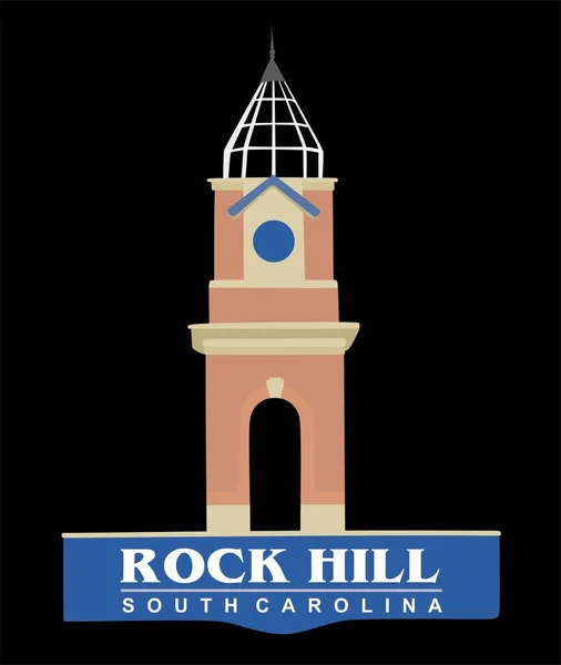 Rock Hill South Carolina Best Quality — Stockvektor