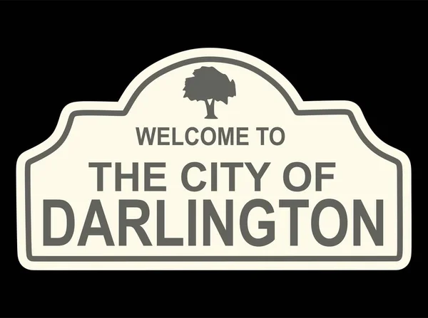Darlington South Carolina Mit Bester Qualität — Stockvektor