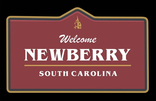 Newberry South Carolina Best Quality — Stockvektor