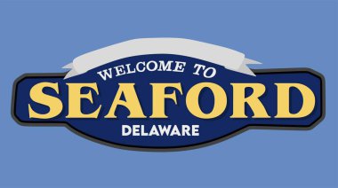 Mavi geçmişi olan Seaford Delaware 